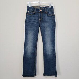 NTW Wrangler Retro Mae Bootcut Y2K Jeans Size 28 Blue